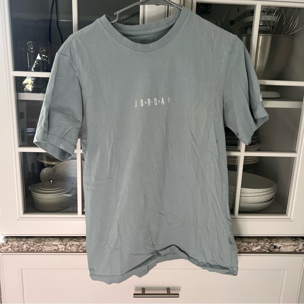 Jordan Men's Light Blue Short Sleeve Tee‎
